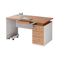 HKM-873043 Wooden Learning Desk with Computer and Gaming Functionality for Home and Office Use