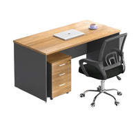 HKM-873043 Wooden Learning Desk with Computer and Gaming Functionality for Home and Office Use