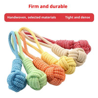 HKM-8731453 Durable Cotton Rope Dog Toy for Interactive Play and Dental Care