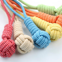 HKM-8731453 Durable Cotton Rope Dog Toy for Interactive Play and Dental Care