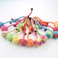 HKM-8731453 Durable Cotton Rope Dog Toy for Interactive Play and Dental Care