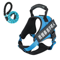 HKM-8732093 Adjustable Pet Harness with Leash - Available in Multiple Colors