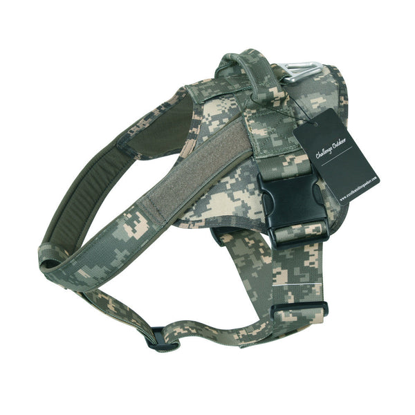 HKM-8732605 Adjustable Non-Tension Dog Harness Vest - Customized Nylon, Padded, All Seasons, Sizes XS-XL