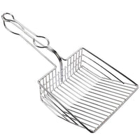 HKM-873491 Durable Iron Cat Cleaning Tool - Litter Shovel Scoop for Effortless Pet Care