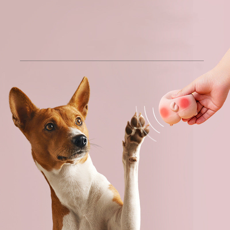 HKM-8739389 Interactive Latex Pet Toy with Soft Sound and Fun Fart Noise