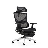HKM-873939 Ergonomic High Back Adjustable Swivel Office Chair with Footrest for Comfort and Support