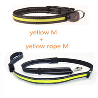 HKM-8740541 Luminous Dog Collar with Adjustable Length - Sizes S, M, L Available