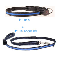 HKM-8740541 Luminous Dog Collar with Adjustable Length - Sizes S, M, L Available