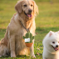 HKM-8741821 Cactus Shaped Pet Waste Bag Dispenser - Easy Carrying Dog Waste Management Case