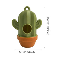 HKM-8741821 Cactus Shaped Pet Waste Bag Dispenser - Easy Carrying Dog Waste Management Case