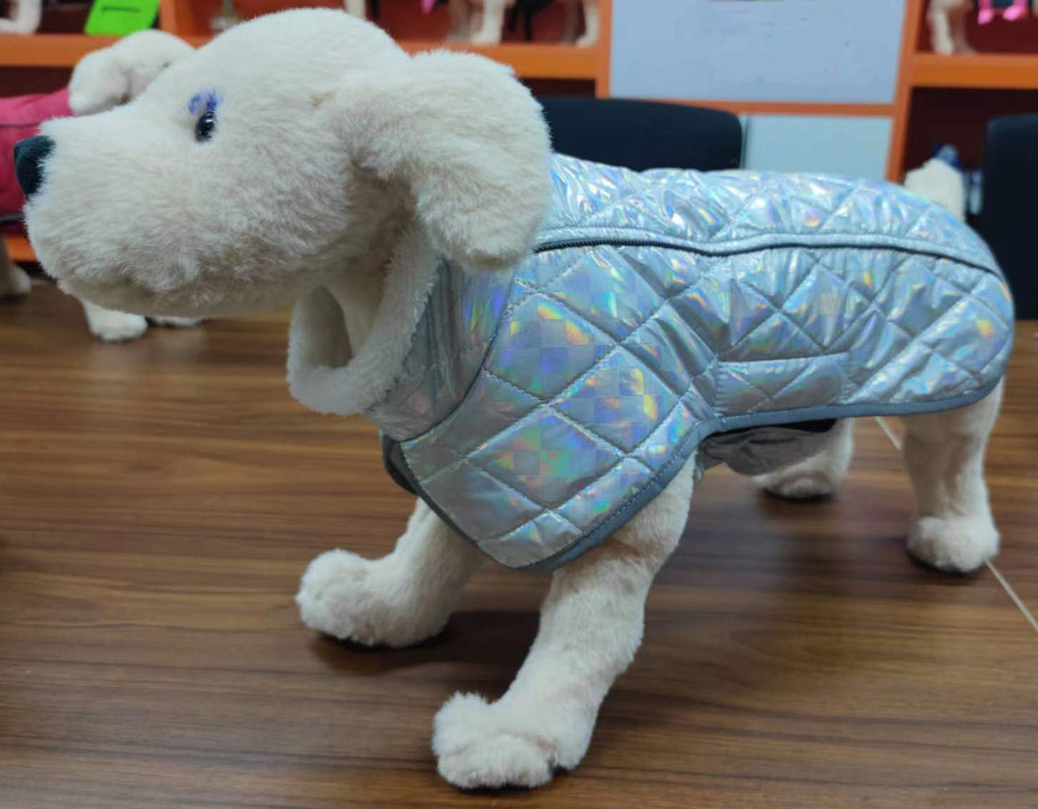 HKM-8742973 Waterproof Velvet Jacket for Pets - Warm, Stylish, and Cozy in Various Colors