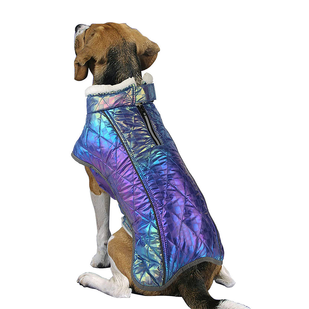HKM-8742973 Waterproof Velvet Jacket for Pets - Warm, Stylish, and Cozy in Various Colors