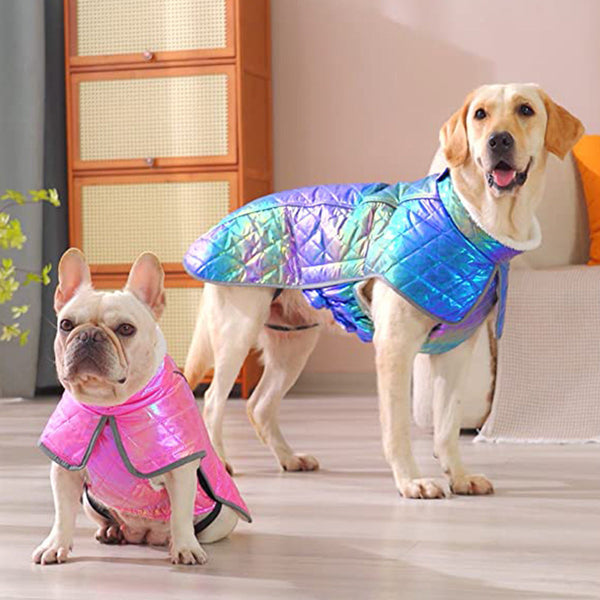 HKM-8742973 Waterproof Velvet Jacket for Pets - Warm, Stylish, and Cozy in Various Colors