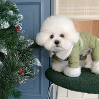 HKM-8743101 Cozy Cotton-Padded Dog Apparel for Autumn and Winter in Cute Fish Designs