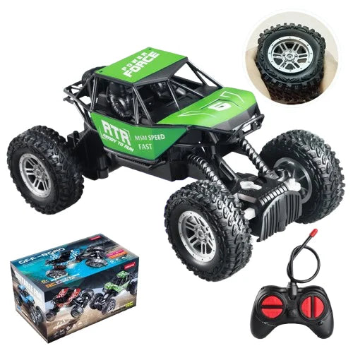 HKM-874323 Remote Control 2.4G Off-Road Climbing Car - Rechargeable 4-Channel Toy for Ages 5 and Up