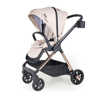 HKM-3874515 3-in-1 Lightweight Baby Stroller with Car Seat, Basket, Reversible Design, and Cup Holder