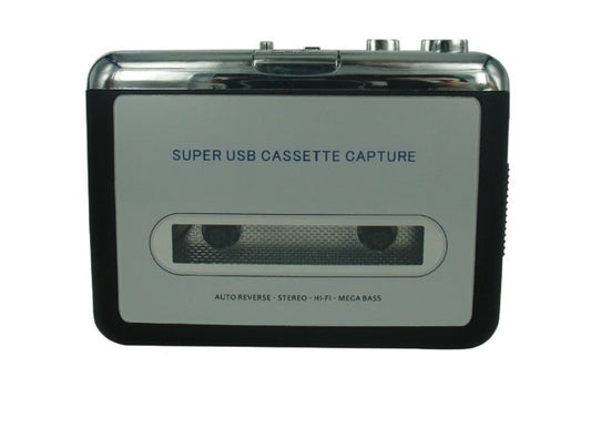 HKM-874515 Cassette to MP3 Converter with USB Connection and Editing Software