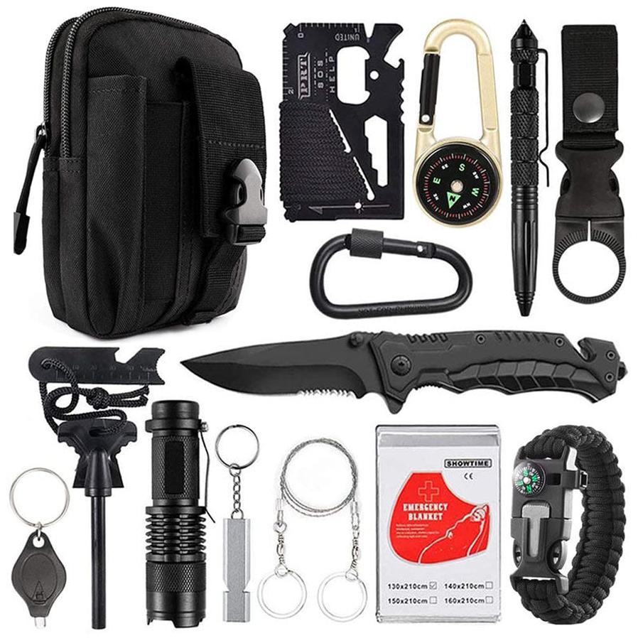 HKM-874515 Multi-Function Outdoor Camping Tool for Survival and Self-Defense Needs
