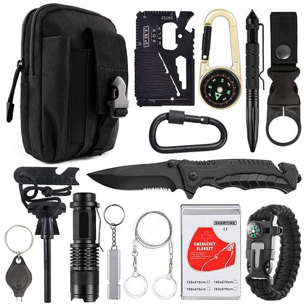 HKM-874515 Multi-Function Outdoor Camping Tool for Survival and Self-Defense Needs