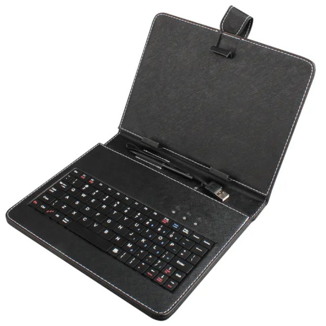 HKM-874579 8-Inch Tablet Case with Detachable Keyboard for Enhanced Productivity