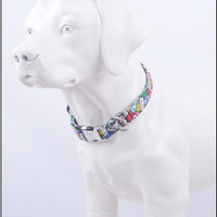 HKM-8746301 Ethnic Style Color Matching Semi-Metal Buckle Adjustable Dog Collar