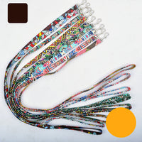 HKM-8746301 Ethnic Style Color Matching Semi-Metal Buckle Adjustable Dog Collar