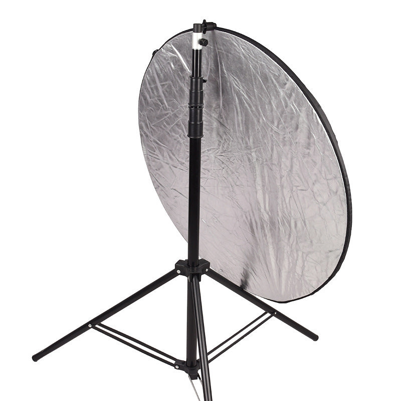 HKM-874707 Aluminum Alloy Black Photography Reflector Clip for Studio Lighting
