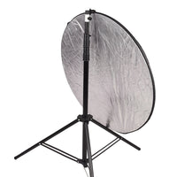 HKM-874707 Aluminum Alloy Black Photography Reflector Clip for Studio Lighting