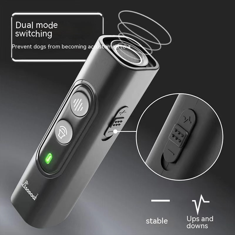 HKM-8747581 Portable Ultrasonic Dog Repellent Device with 10m Range for Cats, Snakes, and Mice