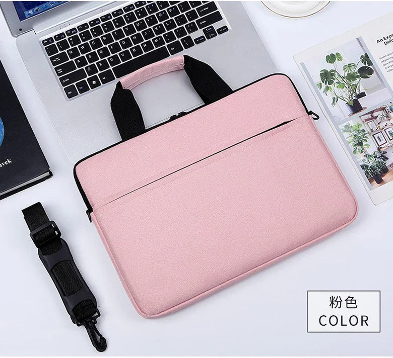 HKM-875027 Durable Waterproof Laptop Sleeve Case for 13-15.6 Inch Laptops with Shoulder Strap