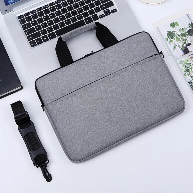 HKM-875027 Durable Waterproof Laptop Sleeve Case for 13-15.6 Inch Laptops with Shoulder Strap