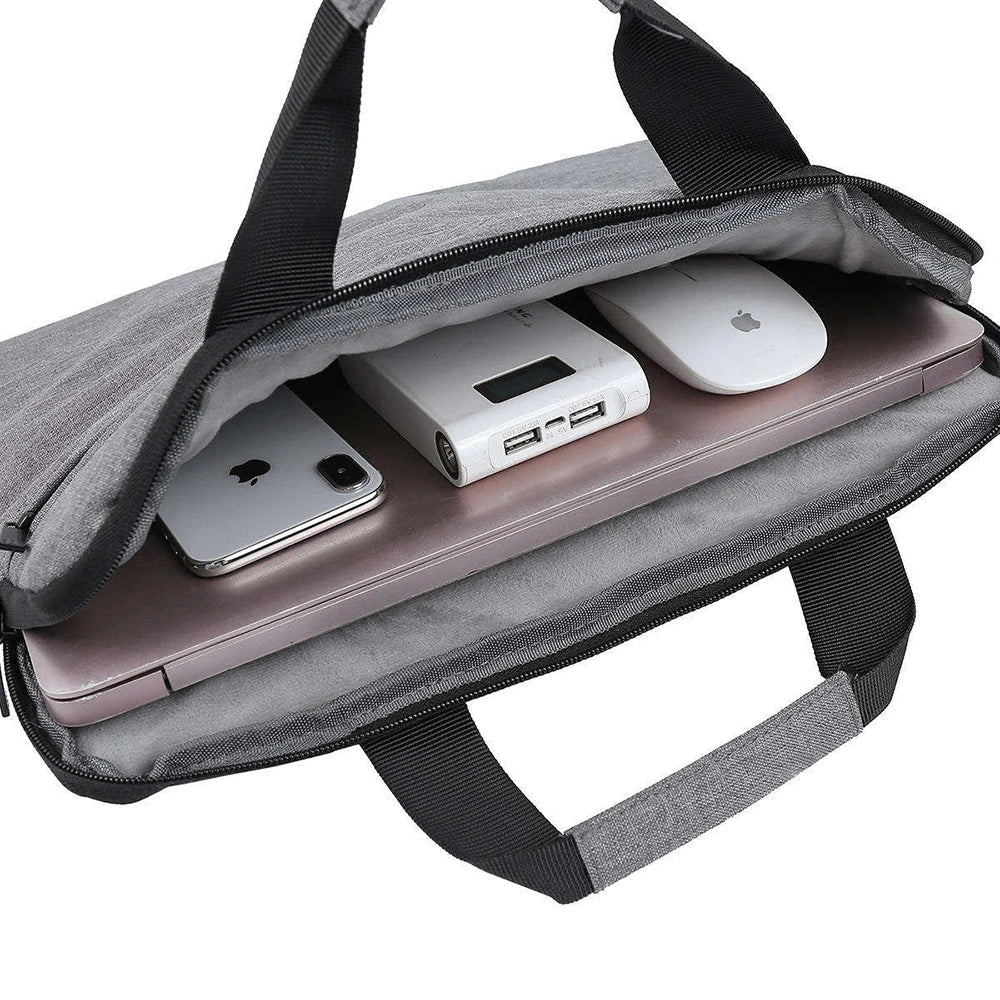HKM-875027 Durable Waterproof Laptop Sleeve Case for 13-15.6 Inch Laptops with Shoulder Strap