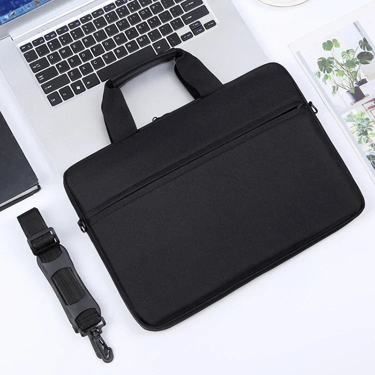 HKM-875027 Durable Waterproof Laptop Sleeve Case for 13-15.6 Inch Laptops with Shoulder Strap