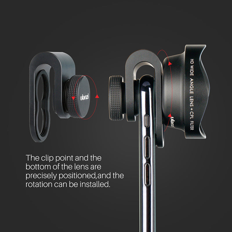 HKM-875027 Wide-Angle 238° Fisheye Lens for Mobile Phones - 0.2X Magnification, M14 Mount