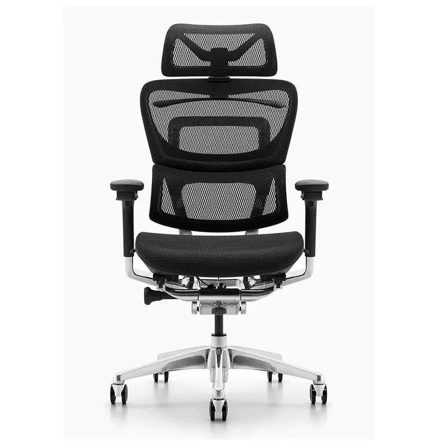 HKM-875091 Ergonomic High Back Office Chair with Mesh Fabric and Swivel Base for Modern Workspaces