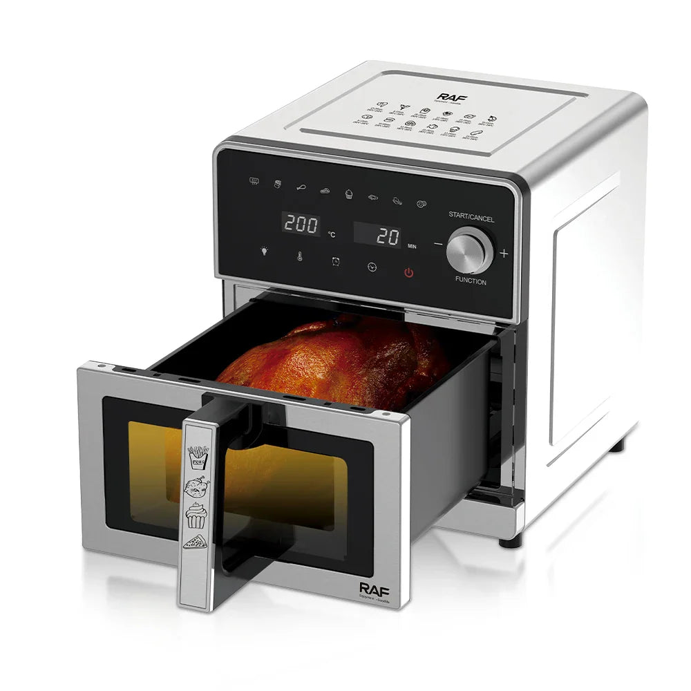 HKM-875219 Multi-Function Electric Air Fryer Toaster Oven with Smart Cooking Features