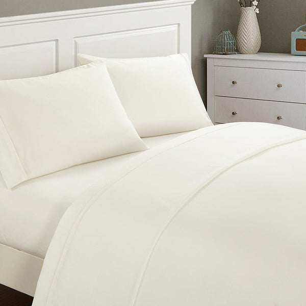HKM-875283 Solid Color Four-Piece Bedding Set for Single Eyelid and Various Bed Sizes