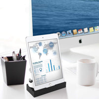 HKM-875347 8-in-1 Wireless Charging Station with 5 USB Ports and Fireproof Material