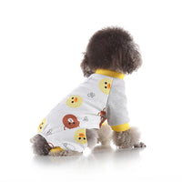 HKM-8754493 Cozy Cotton Pet Home Wear Pajamas in Multiple Fun Designs