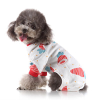 HKM-8754493 Cozy Cotton Pet Home Wear Pajamas in Multiple Fun Designs