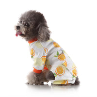 HKM-8754493 Cozy Cotton Pet Home Wear Pajamas in Multiple Fun Designs