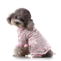 HKM-8754493 Cozy Cotton Pet Home Wear Pajamas in Multiple Fun Designs