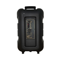 HKM-875475 Portable 12 Inch Audio Speaker with Bluetooth, USB, FM Radio, Karaoke, LED Light and TWS Function
