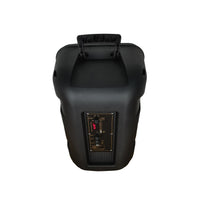 HKM-875475 Portable 12 Inch Audio Speaker with Bluetooth, USB, FM Radio, Karaoke, LED Light and TWS Function