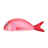 HKM-8754877 Plush Cat Fish Toy Set with Red Fish and Green Onion & Ginger Accessories