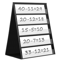 HKM-875603 Classroom Tabletop Pocket Chart for Kids – Essential Back to School Supplies