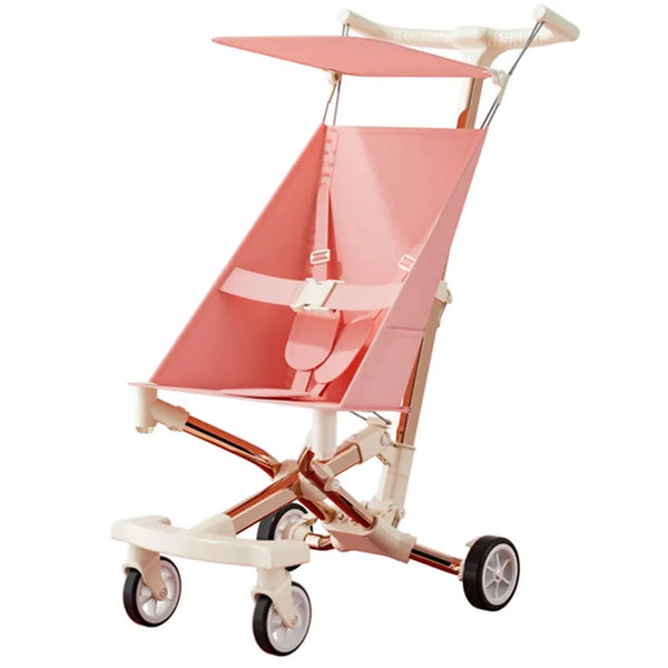 HKM-875667 Lightweight Aluminium Frame Compact Folding Stroller with Canopy for Infants