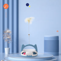 HKM-8757309 Interactive Spinning Ball Cat Toy - Durable Bite-Resistant Pet Play Stick