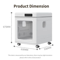 HKM-875731 Foldable 100L Adjustable Temperature and Time Dog Grooming Dryer Box for Pets