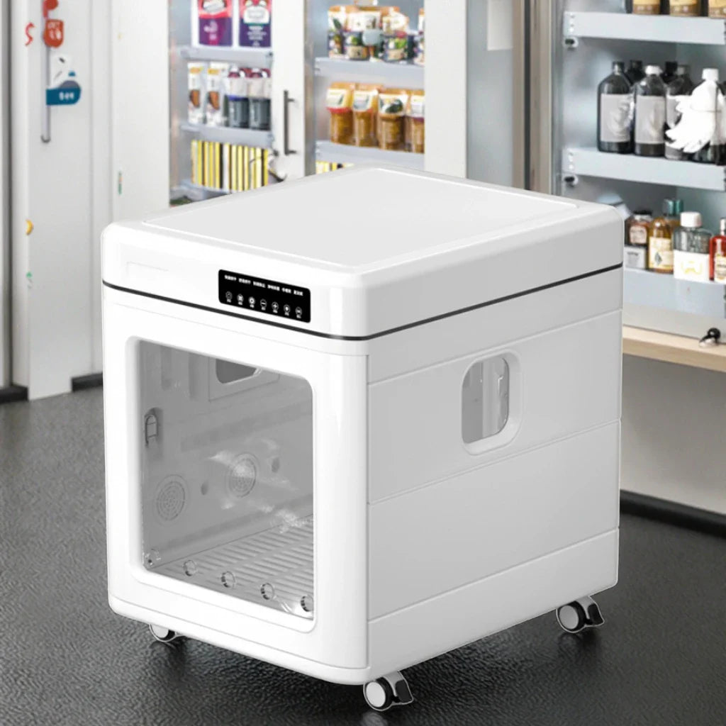 HKM-875731 Foldable 100L Adjustable Temperature and Time Dog Grooming Dryer Box for Pets